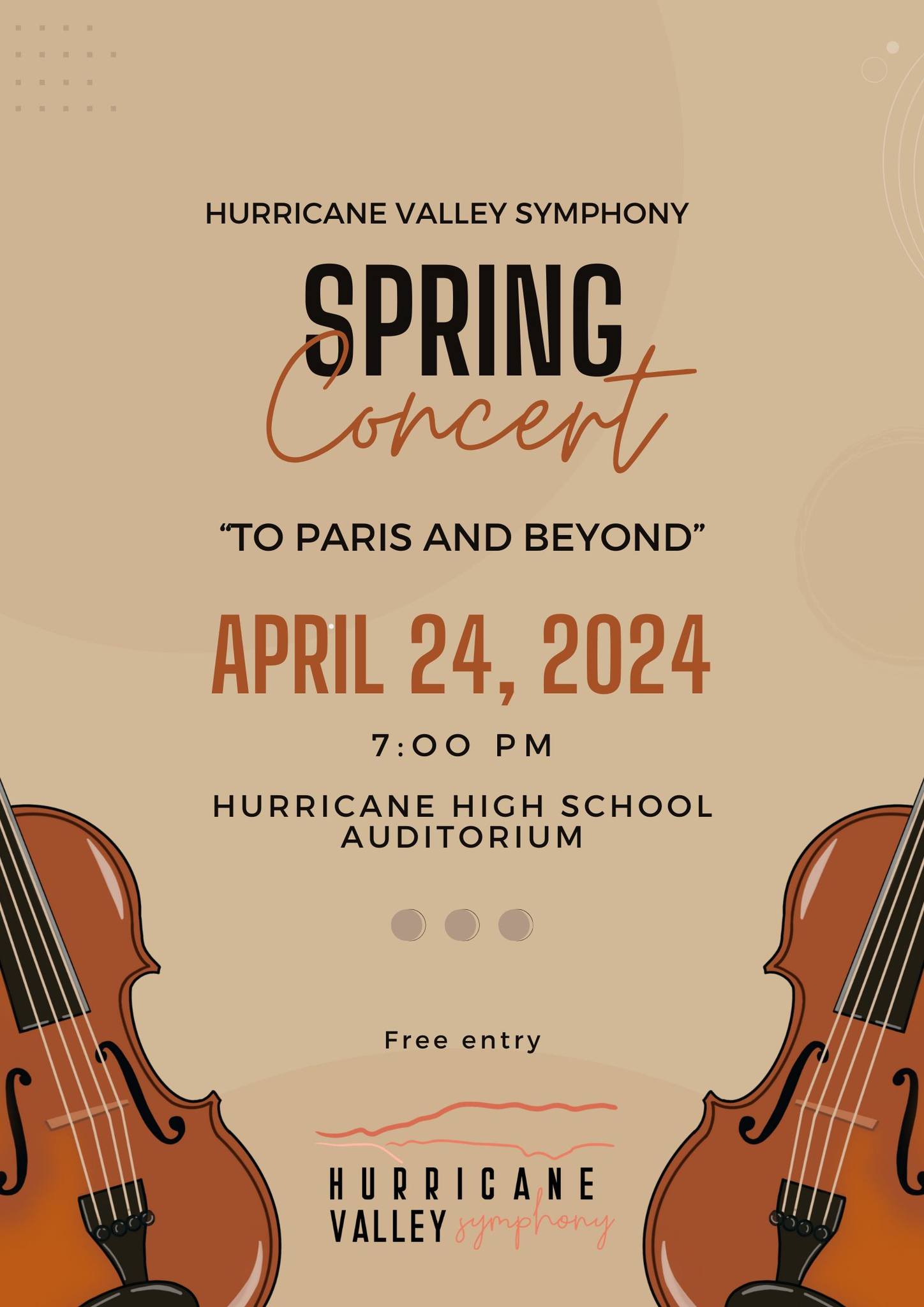 Spring Concert on April 24